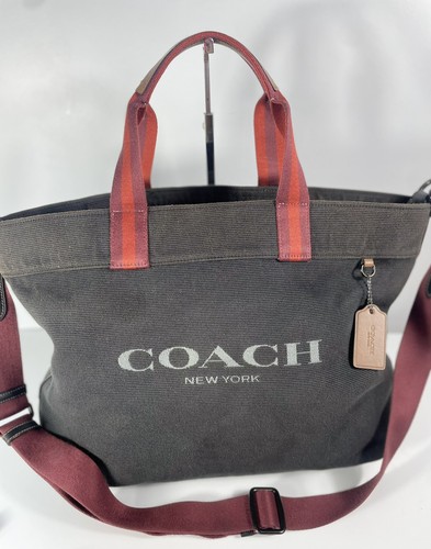 Borsa coach canvas nera - borsa,