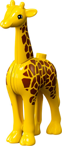 Lego giallo duplo - duplo, giraffa