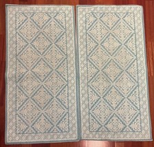 Coppia Tappeti Sardi Tessuto