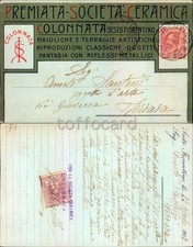 FIRENZE PROVINCIA-SESTO FIORENTINO-PUBBLICITA' CERAMICA COLONNATA-D4-32