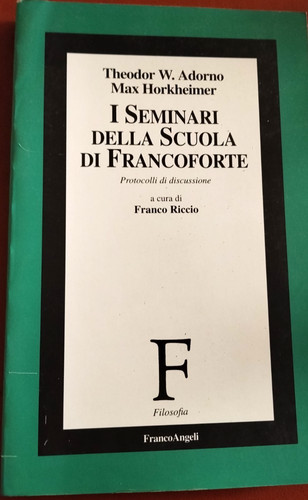 Adorno horkheimer i seminari - horkheimer,
