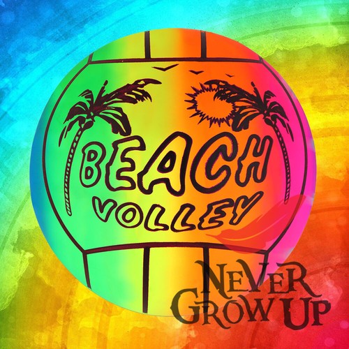 Pallone spiaggia arcobaleno - spiaggia,