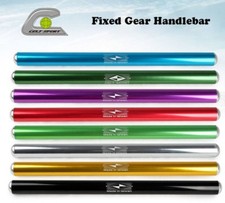 Ingranaggio Fisso Manubrio Dritto Bici Corsa Ciclismo Manubrio 25,4mm Pista Fixie