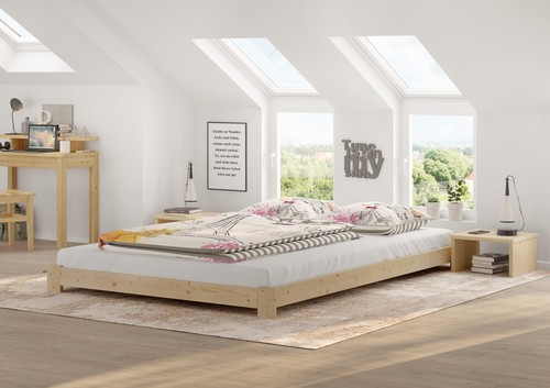 Letto pianale ribassato