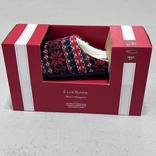 Club Room Slippers Mens Size