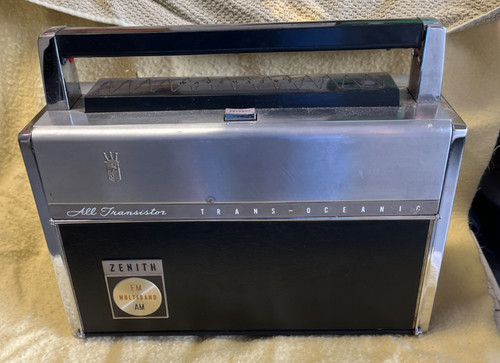 Radio portatile vintage zenith - portatile,