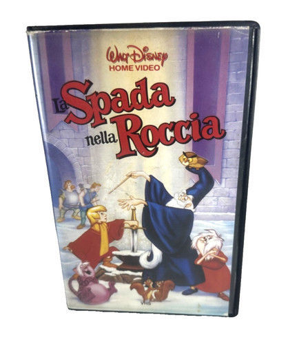Spada nella roccia vhs - spada,