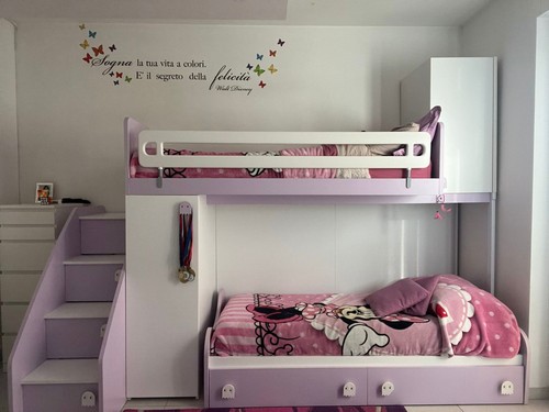 Cameretta femminile letti - femminile,