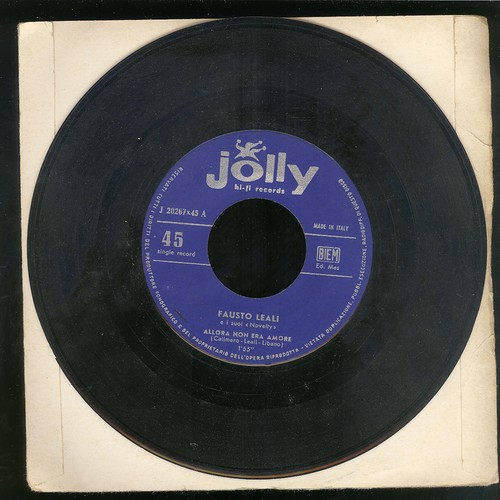2466 fausto leali - fausto, allora