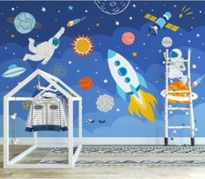 Carta da parati 3D astronauta