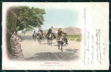 Croazia Croatia Spalato Split Asini Campagne cartolina RT6964