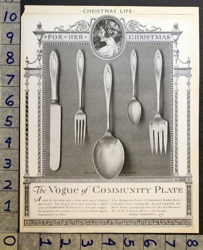 1919 oneida argenteria natale - 1919,