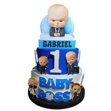 Torta Scenografica Baby Boss Personalizzata  Polistirolo Decorazione Compleanno