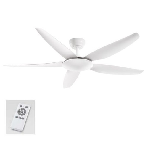 Ventilatore bianco pale - bianco,