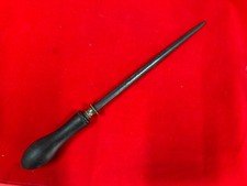 19th C Butchers sharpening steel John Petty & Sons Sheffield Magnetic Steel Rare