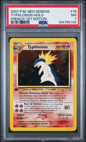 Carte pokémon typhlosion - carte,
