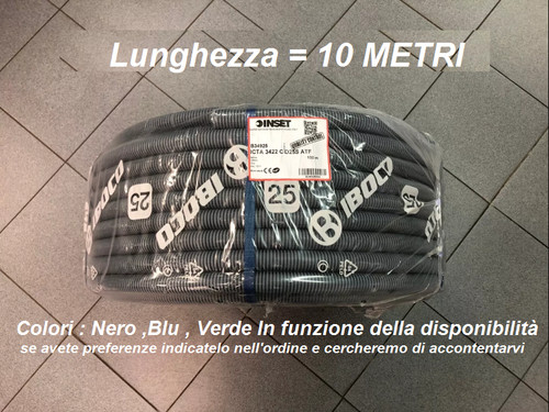 Tubo corrugato d25 bocchiotti - tubo,