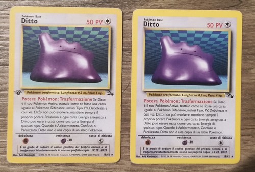 Lotto pokemon ditto - ditto, 18/62