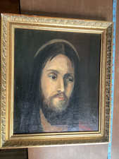 Antico quadro religioso Cristo