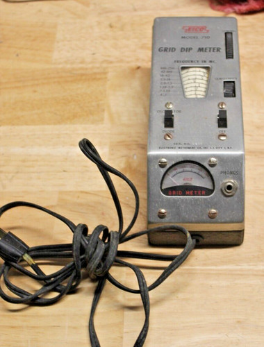 Vintage eico model 710 grid - model,