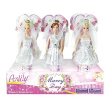 BAMBOLA SPOSA 30CM IN CONO 3