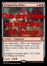 MTG DRAGONWING GLIDER EXC - ALIANTE ALADRAGO 128 - ONE - MAGIC