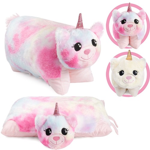2in1 unicorno peluche - unicorno, e