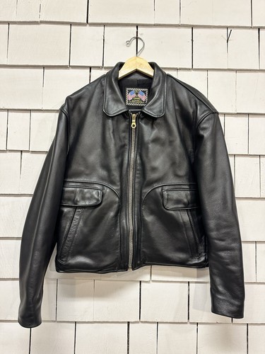 Giacca vintage vanson pelle - giacca,
