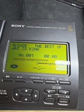 SONY MZS-R4ST minidisc MD lettore walkman registratore funzionante buono, ottime condizioni!