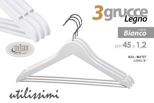 Grucce appendini armadio - 3,