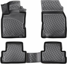SET TAPPETI NISSAN QASHQAI II 2013-2021 (J11) SU MISURA TAPPETI 3D GOMMA IN TPE
