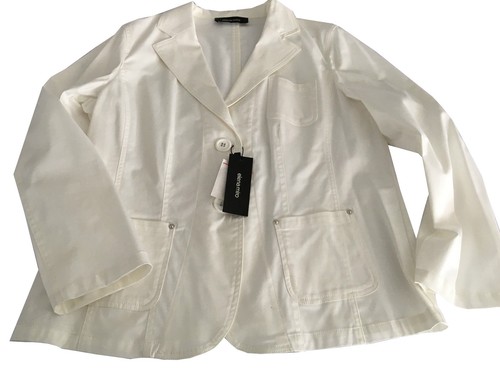 Giacca donna bianca sfoderata - giacca,