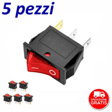 5 x Mini Interruttore luminoso