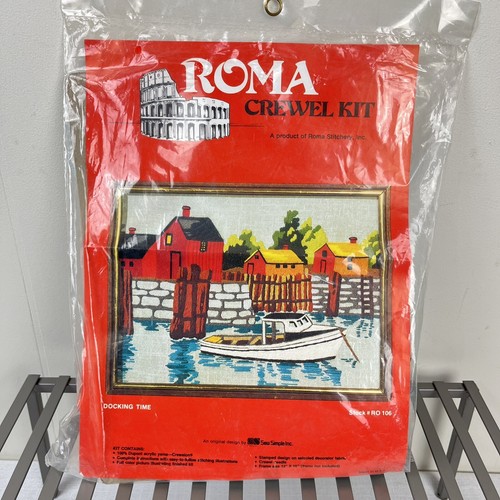 Roma stitchery vintage crewel - stitchery,