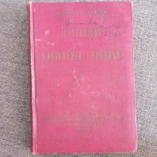 Libro Di Scuola Degli Anni 30 "Istituzioni Di Ragioneria Generale."