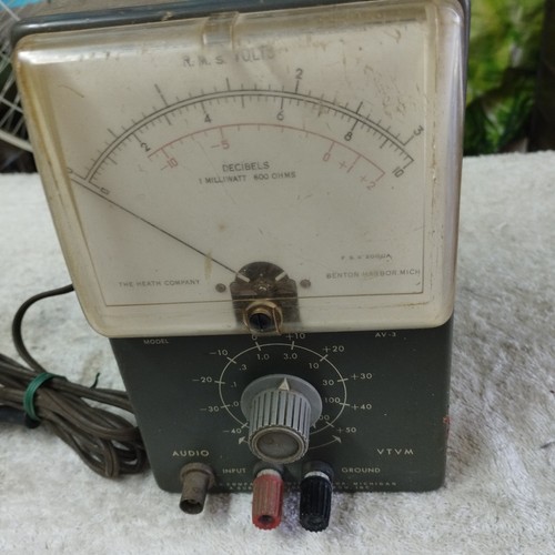 Heathkit audio vtvm mod - -,