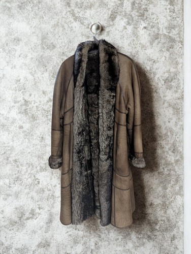 Cappotto shearling pelle - cappotto,