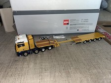 WSI 1.50 STEINLE; MAN TGA XXL 8X4 NOOTEBOOM SEMI DIEPLADER (4 AS) WSI #01-1228