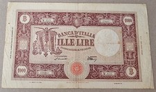 RARA MILLE 1000 LIRE GRANDE M BARBETTI DECRETO 14/04/1948 REPUBBLICA ITALIA