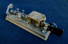 W1AWQ C. A. Garcelon Jr. Telegrafo semiautomatico chiave Morse