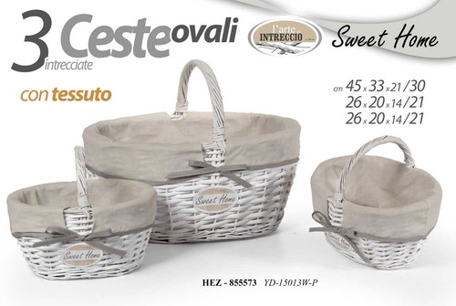 Ceste ovali vimini manico - ovali,