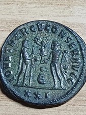 Diocleziano Aureliano  Giove E Ercole Conservatori Aug Spl Asta Scarlatti