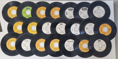 Lotto 21x giri vinile juke - 45,