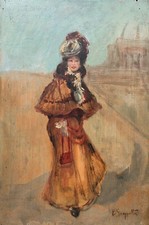 Pietro Scoppetta Ritratto di donna