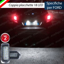 COPPIA LUCI TARGA LED