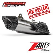 Silenziatore Scarico Triumph 765 Street Triple 2022 Zard Titanio/Carbone Corsa +DBK