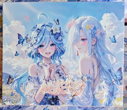 Peach blossom island waifu - blossom,