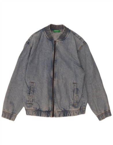 Giacca denim benetton bambina - giacca,