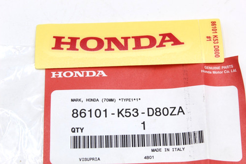 Honda adesivo rosso scudo - adesivo,