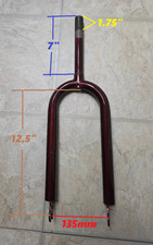 24'' fat bike / trike freno a disco 1" forcella filettata anteriore ciliegia